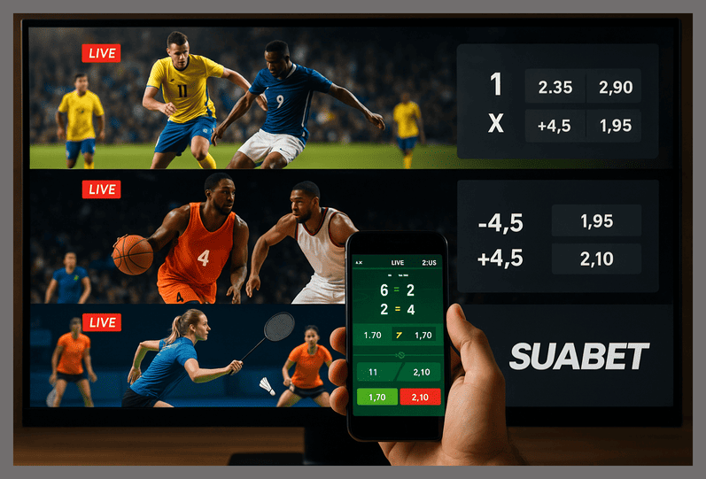 Apostas esportivas no cassino online SUABET